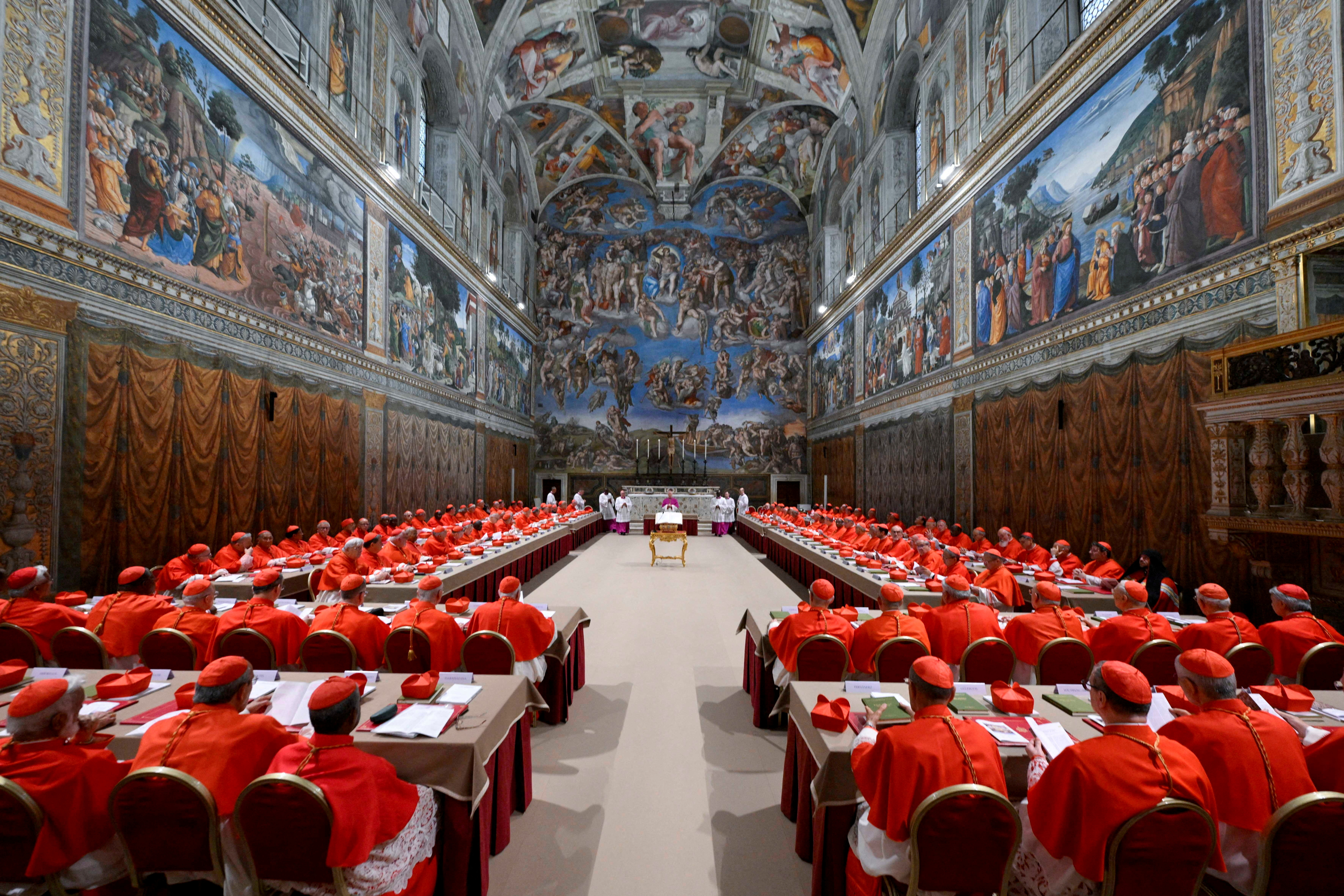 cover Black smoke rises as record conclave continues its search for next Pope