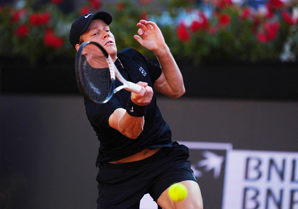 image Sinner drawn in packed top half at French Open