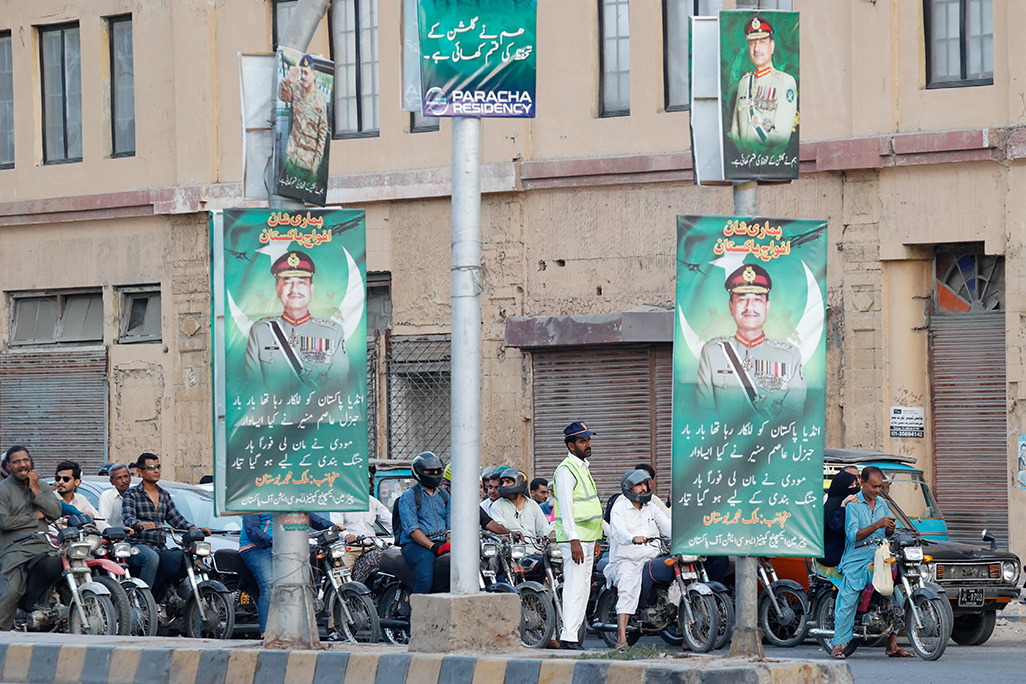cover Beloved strongman: support for Pakistan army chief surges after India conflict