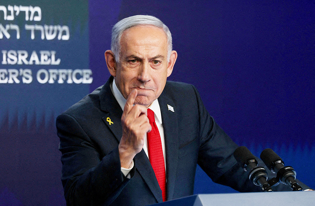 image Netanyahu accuses France, Britain and Canada of &#8217;emboldening&#8217; Hamas