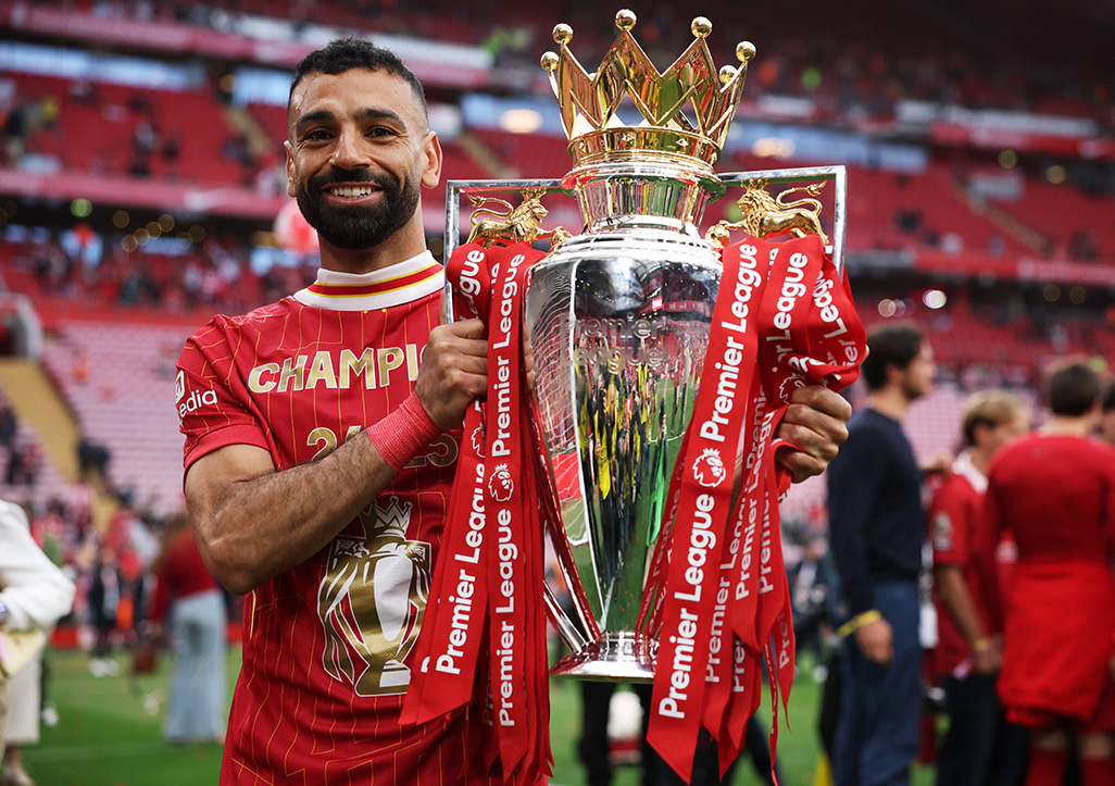 image Salah matches record with fourth Premier League Golden Boot