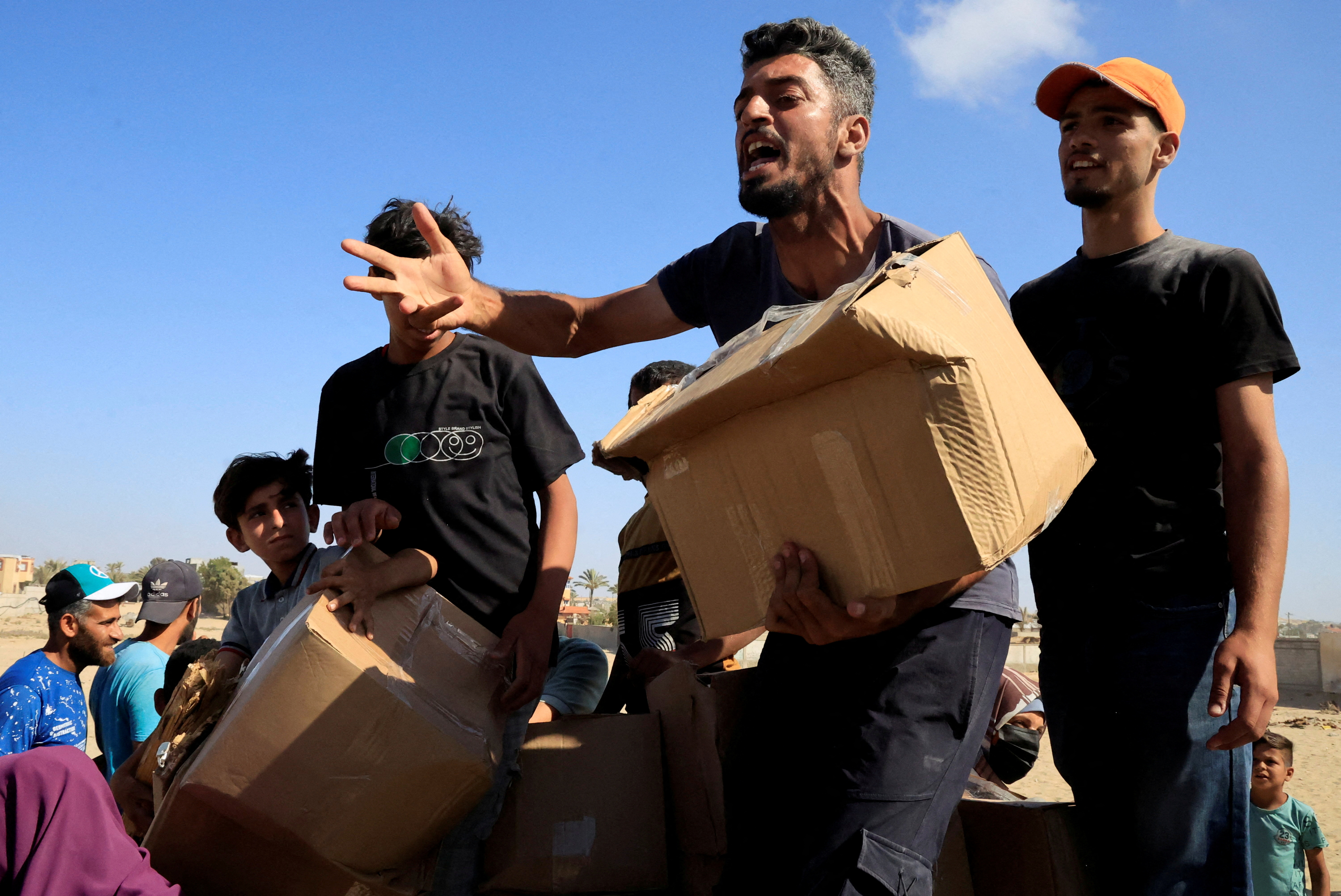 image Israeli military says it did not direct aerial fire at aid distribution site in Gaza