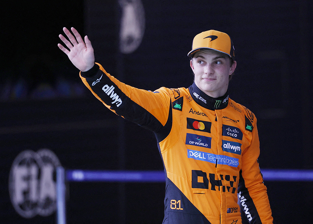 cover Piastri on pole as McLaren sweep front row in Spain