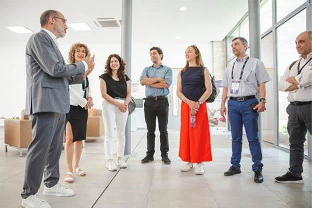 image EU delegation tours Limassol&#8217;s new social services projects