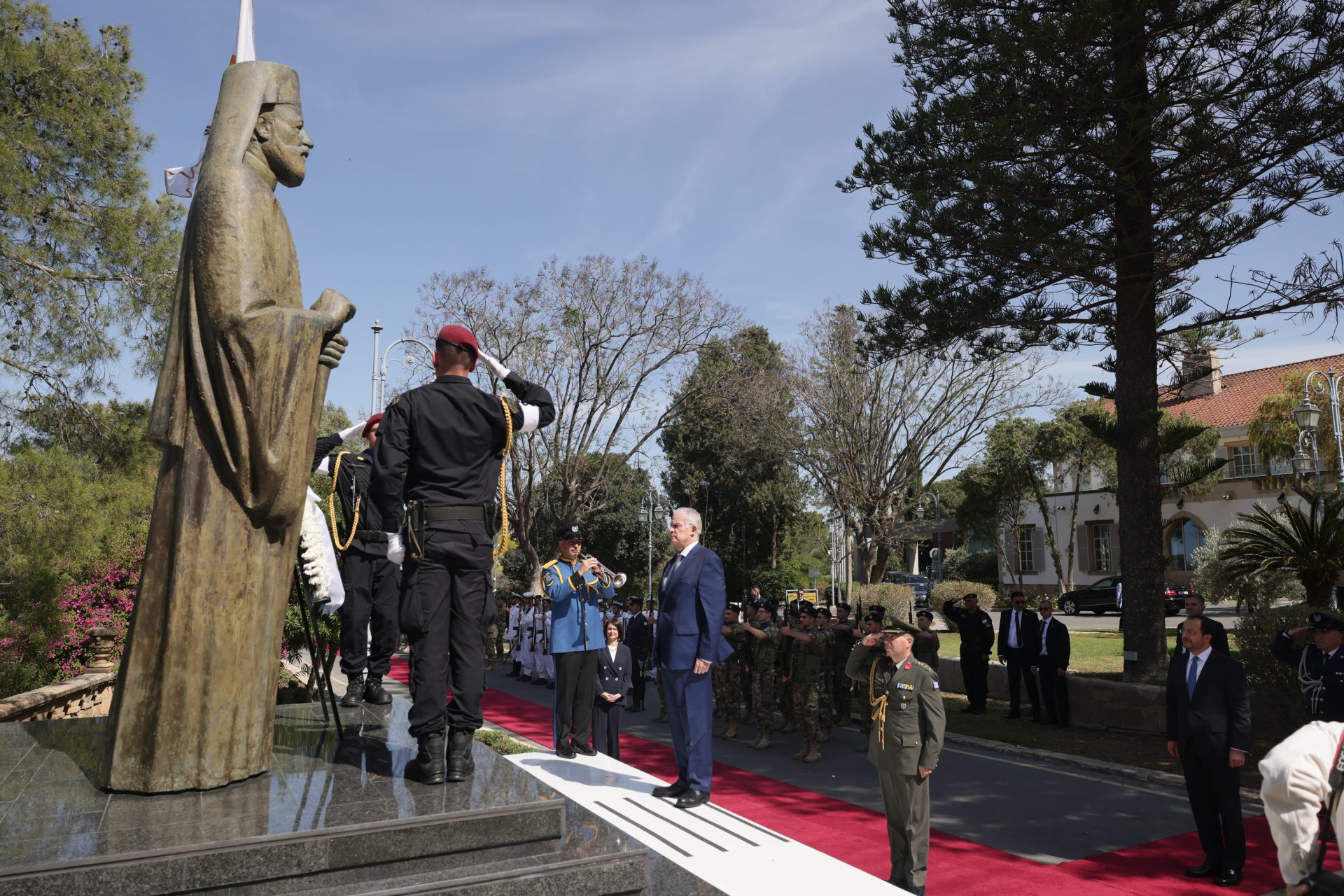 image Cyprus welcomes Greek president in first overseas visit