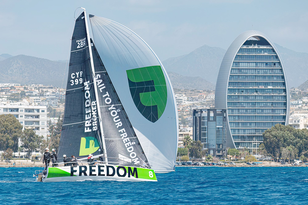 image Faster than the wind and waves: &#8216;Champagne Splash&#8217; at Limassol Marina