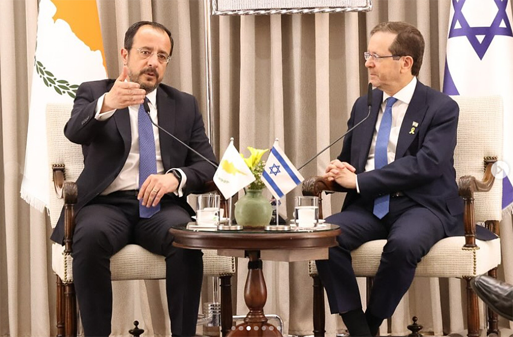 cover Christodoulides to meet Herzog in Cyprus