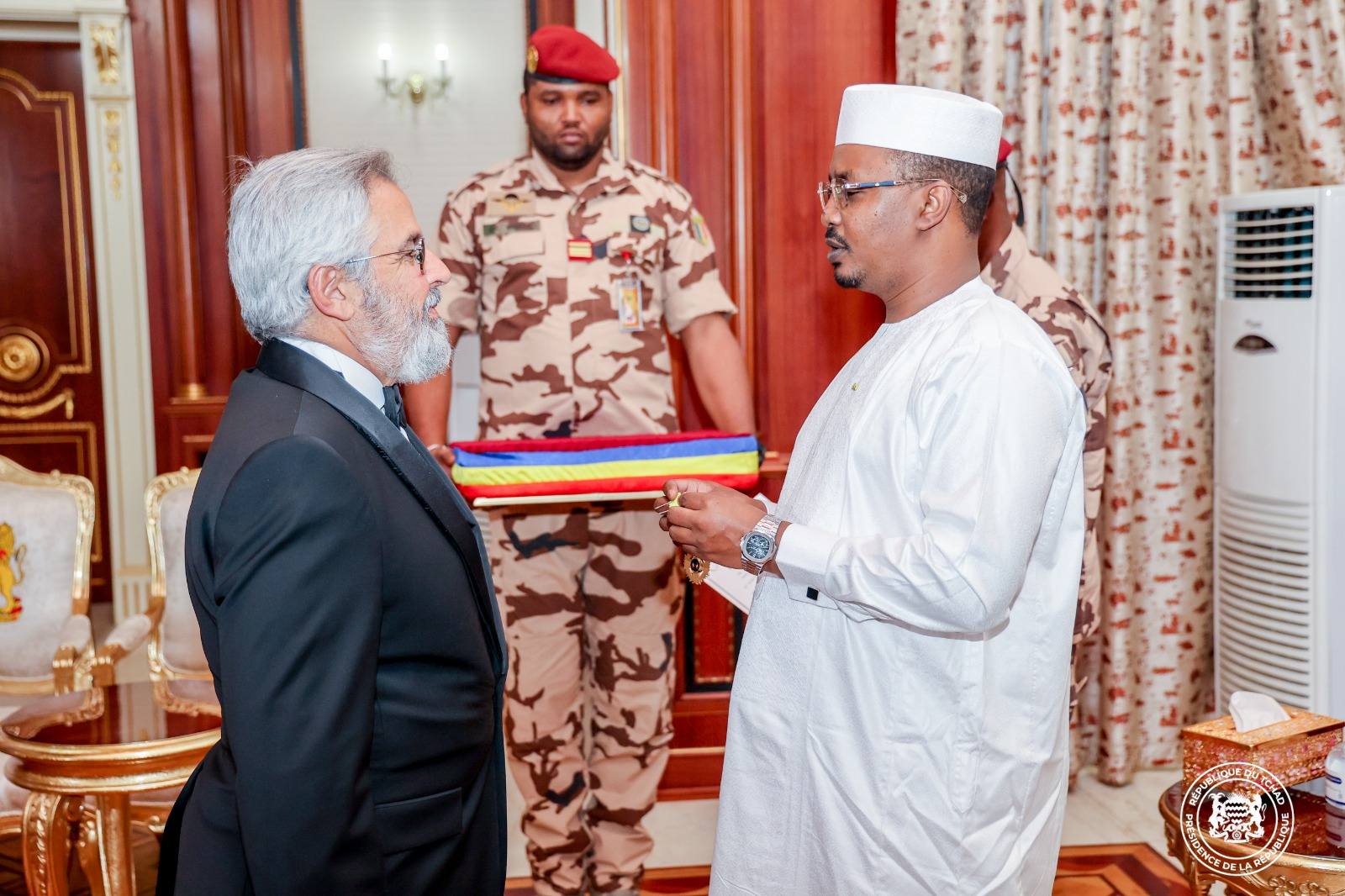 cover Cypriot economist awarded Chad’s highest honour