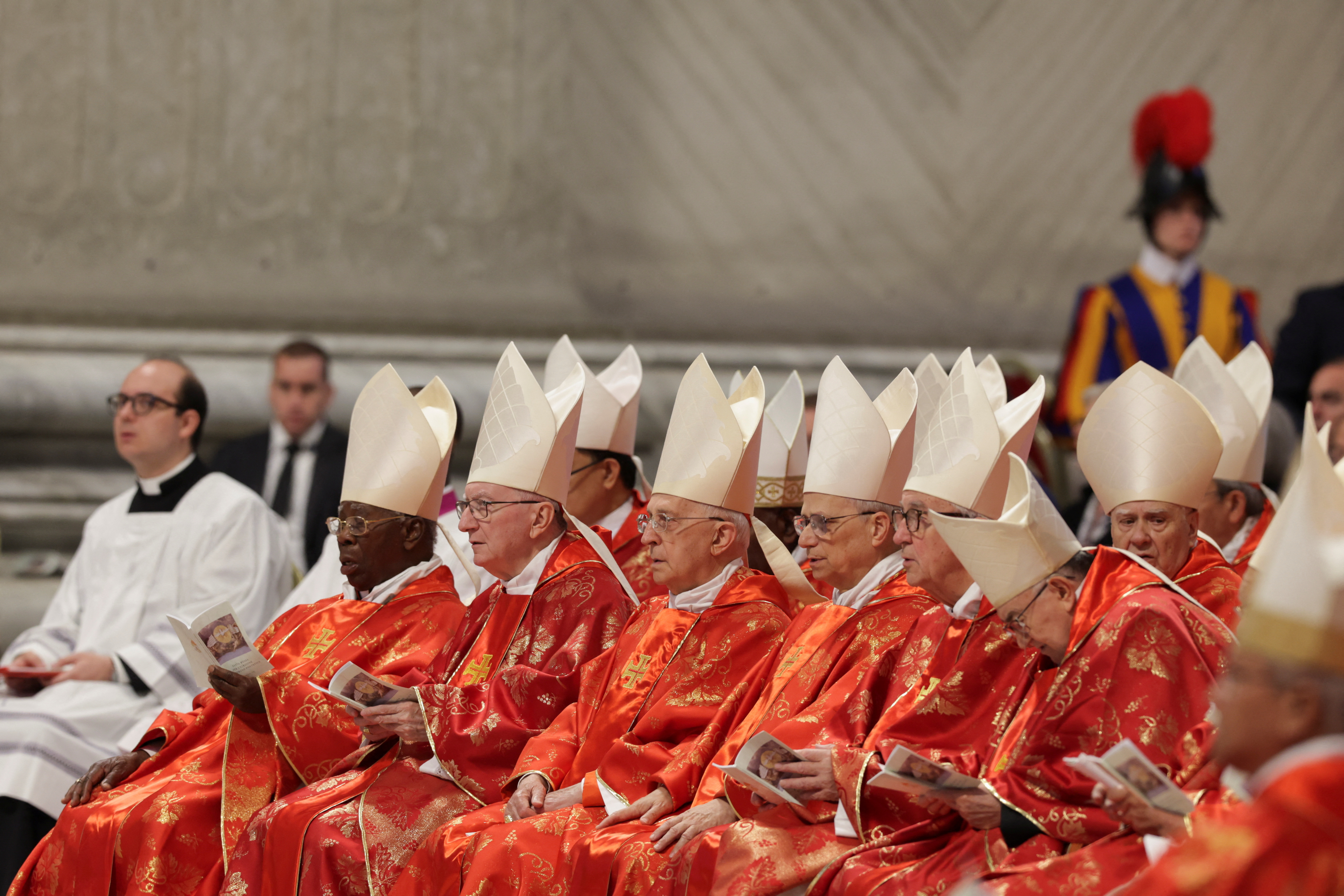 image White smoke awaits: Cardinals enter conclave to choose 267th Pope