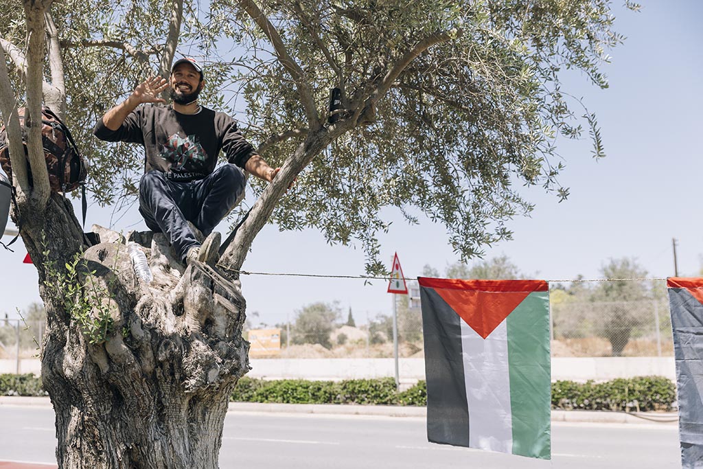 image Activist on hunger strike for Gaza attacked