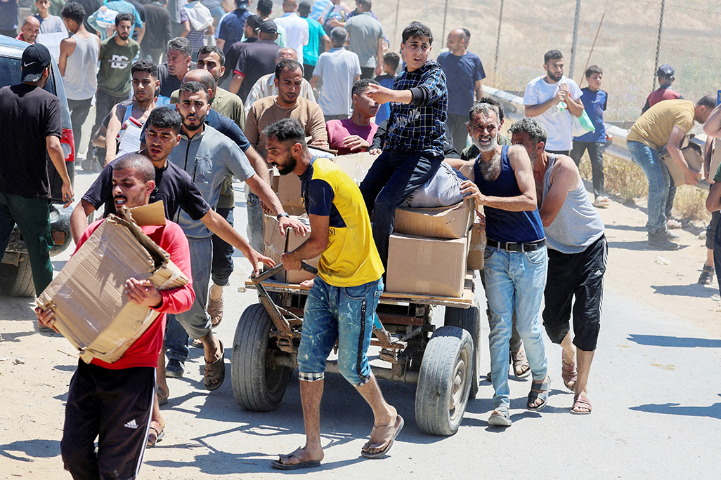 image Three more reported killed and dozens wounded near aid site in Gaza