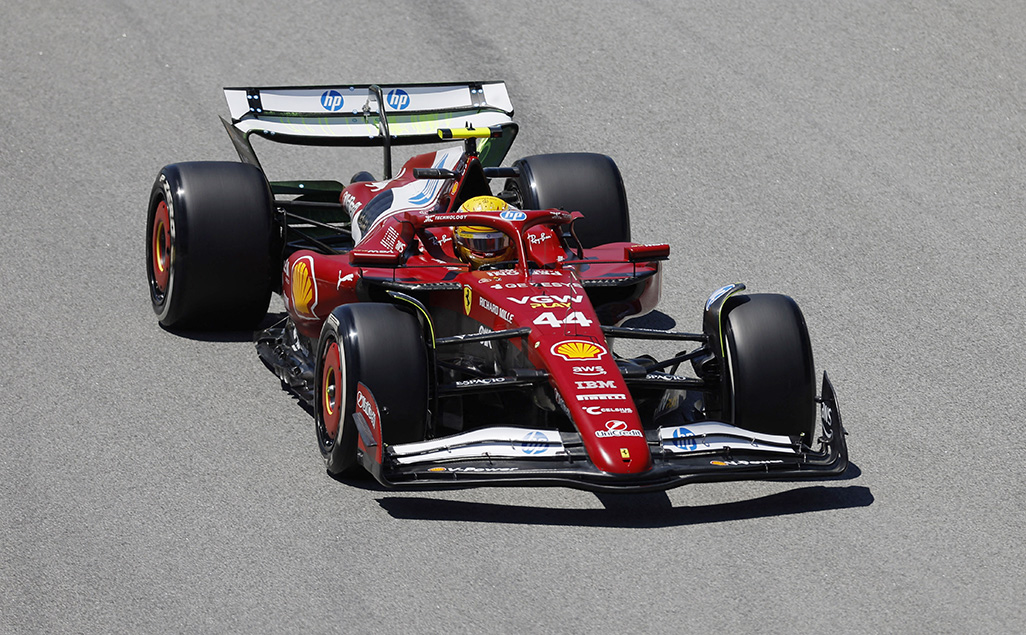 cover Hamilton says he&#8217;s in for the long haul at Ferrari