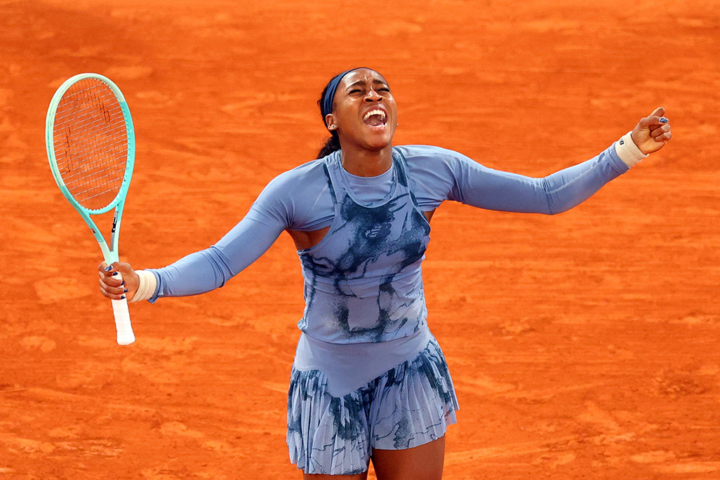 cover Blunder fest as Gauff downs Keys to reach last four in Paris