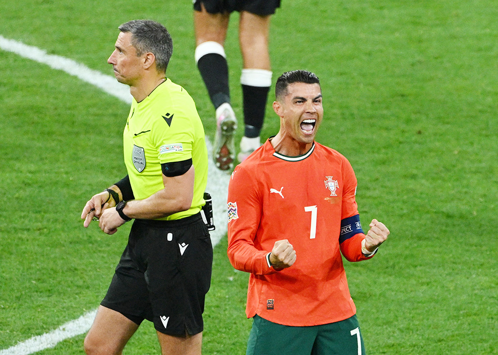 image Ronaldo fires Portugal into Nations League final