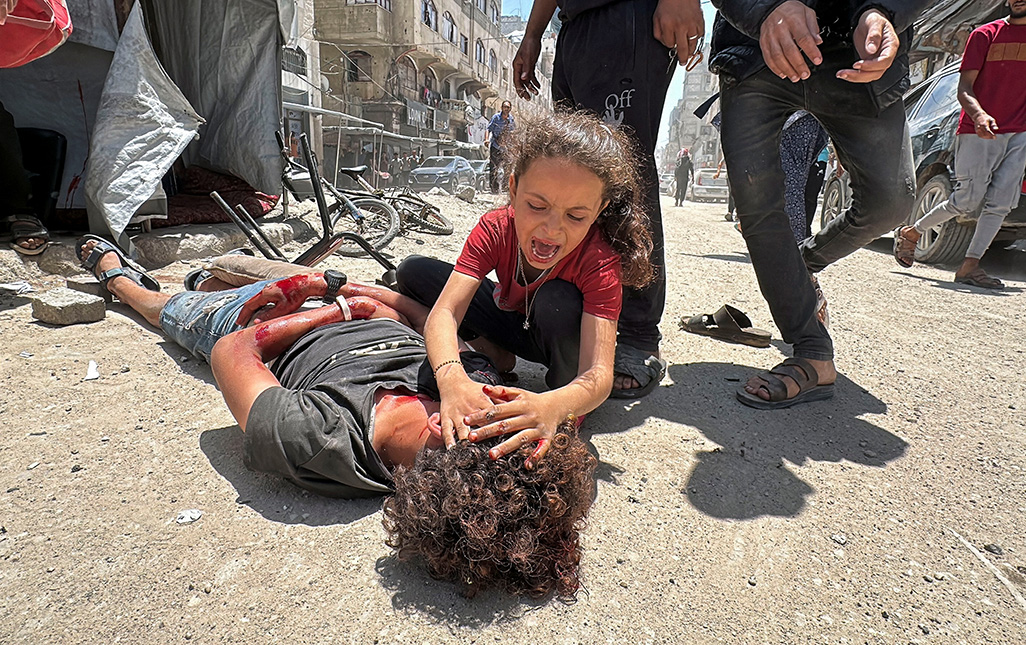 image Israel commits &#8216;extermination&#8217; in Gaza by killing in schools, UN experts say