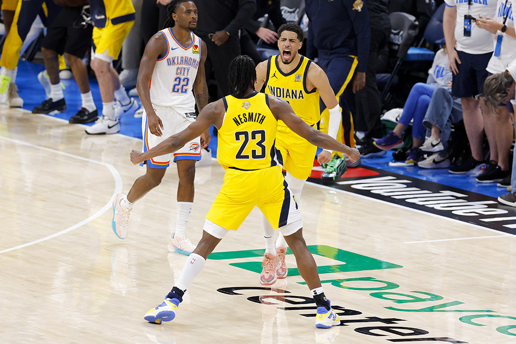 image Pacers stun Thunder in last second of NBA Finals opener