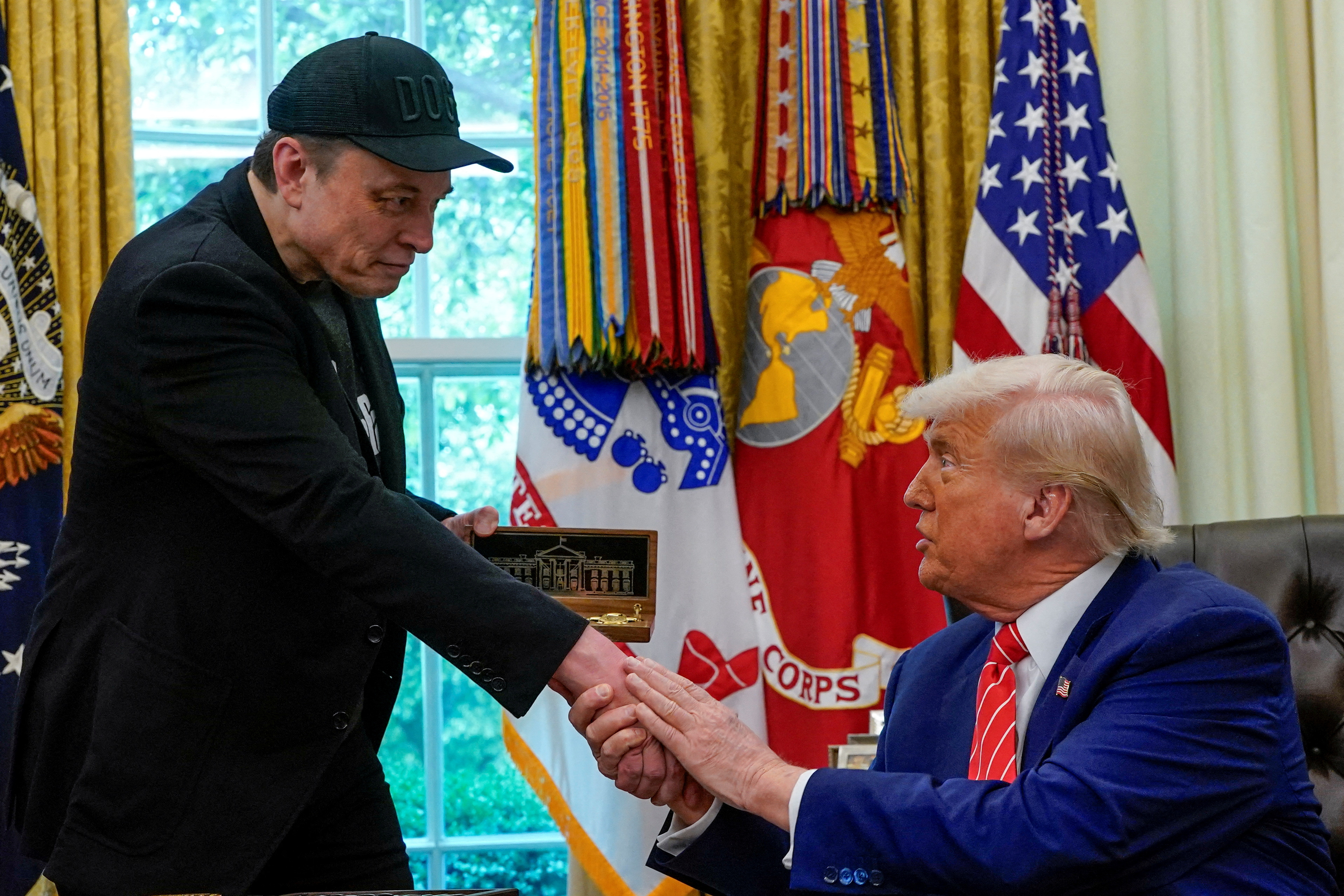 image From bros to foes: how the unlikely Trump-Musk relationship imploded