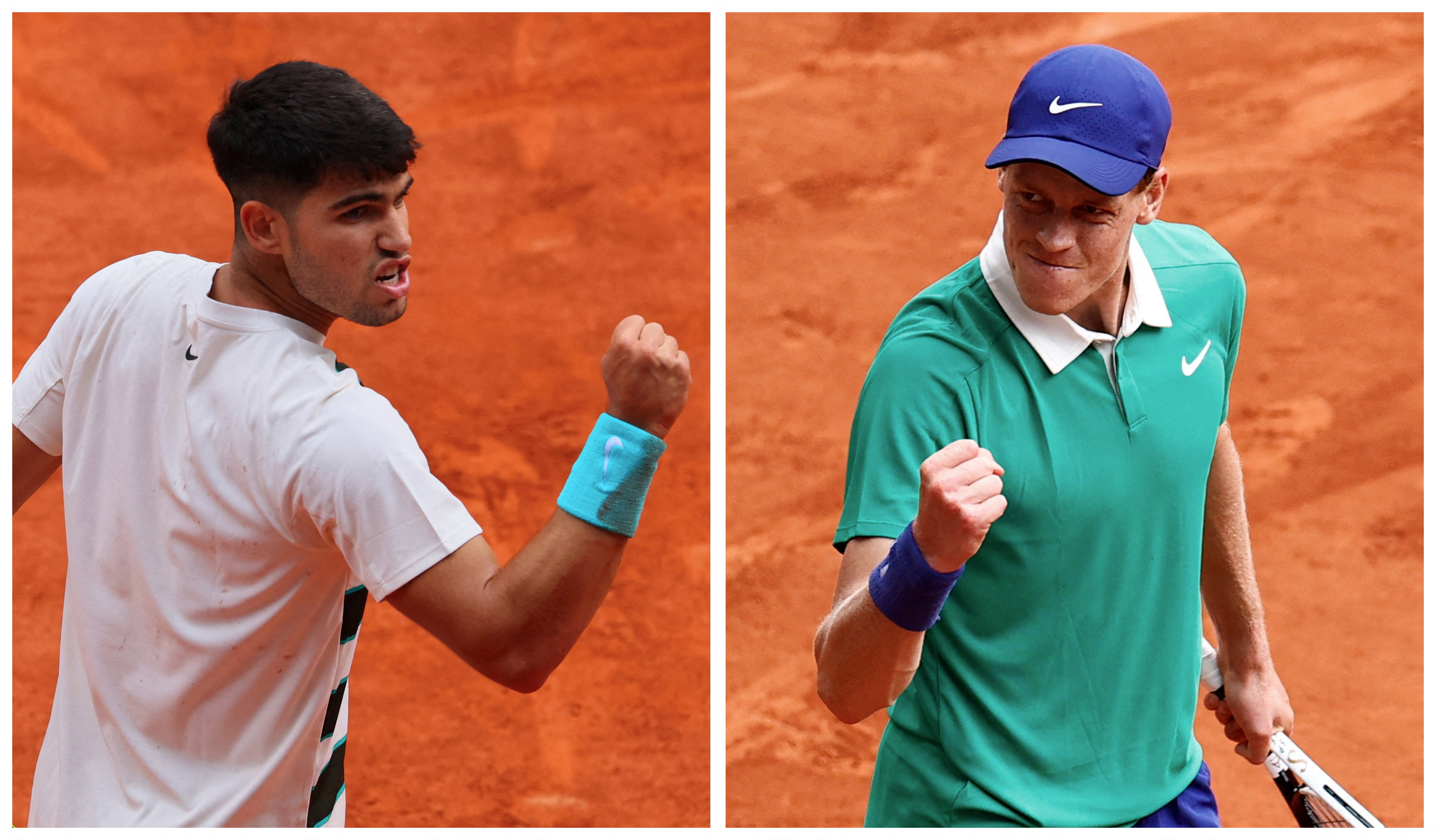 cover Sinner faces defending champ Alcaraz in hotly anticipated French Open final