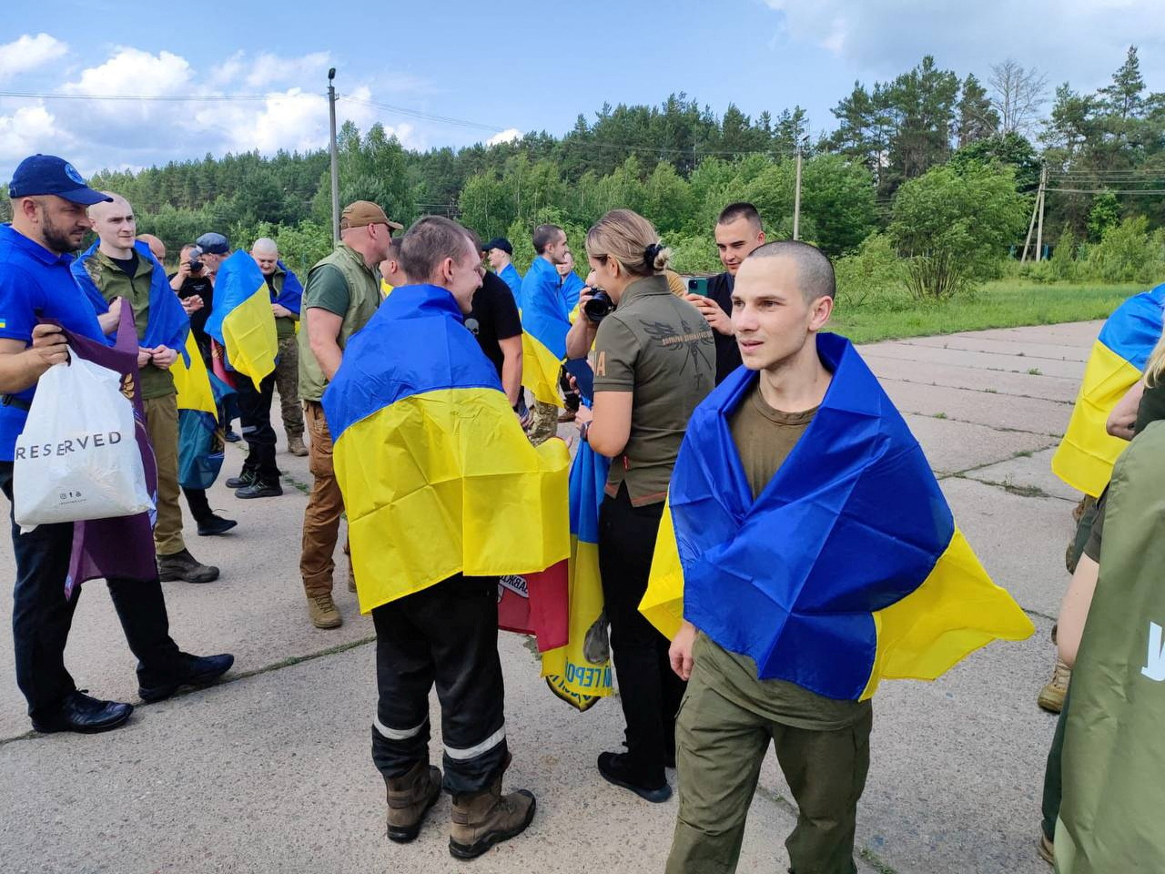 image Severely wounded and young freed in Ukraine-Russia swap