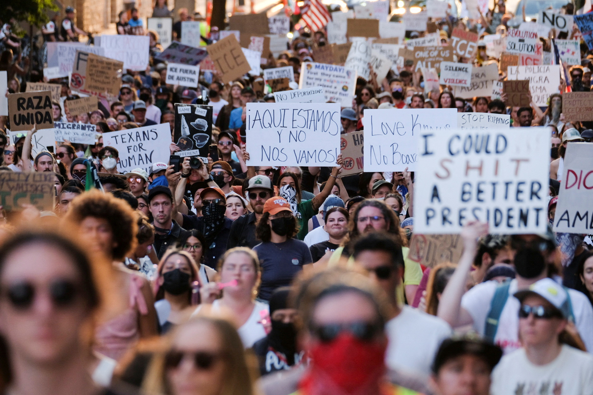 image National crisis looms as Trump sends military to quell immigration protests