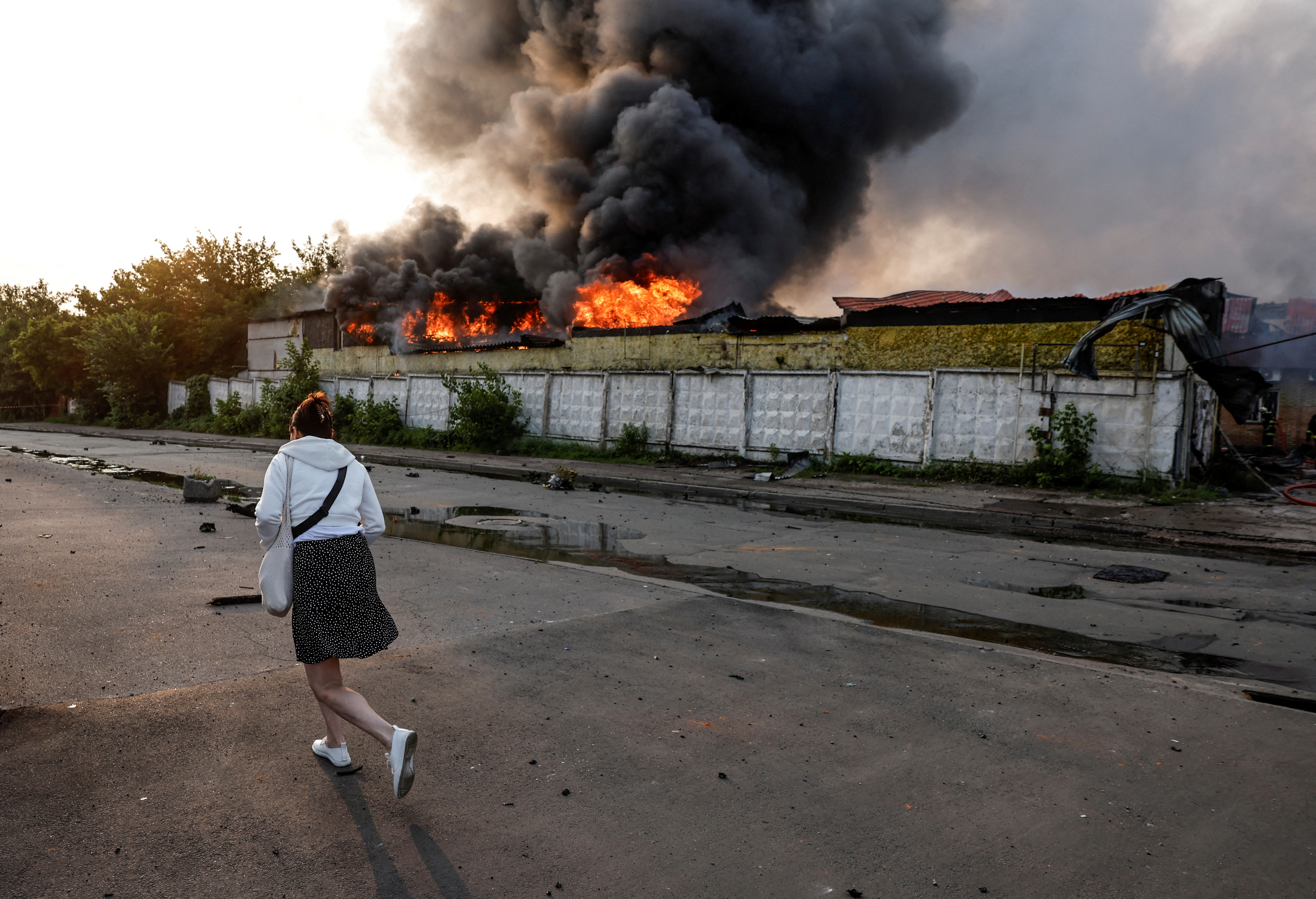 cover Drone war escalates: Hospitals hit in Ukraine, flights suspended in Russia