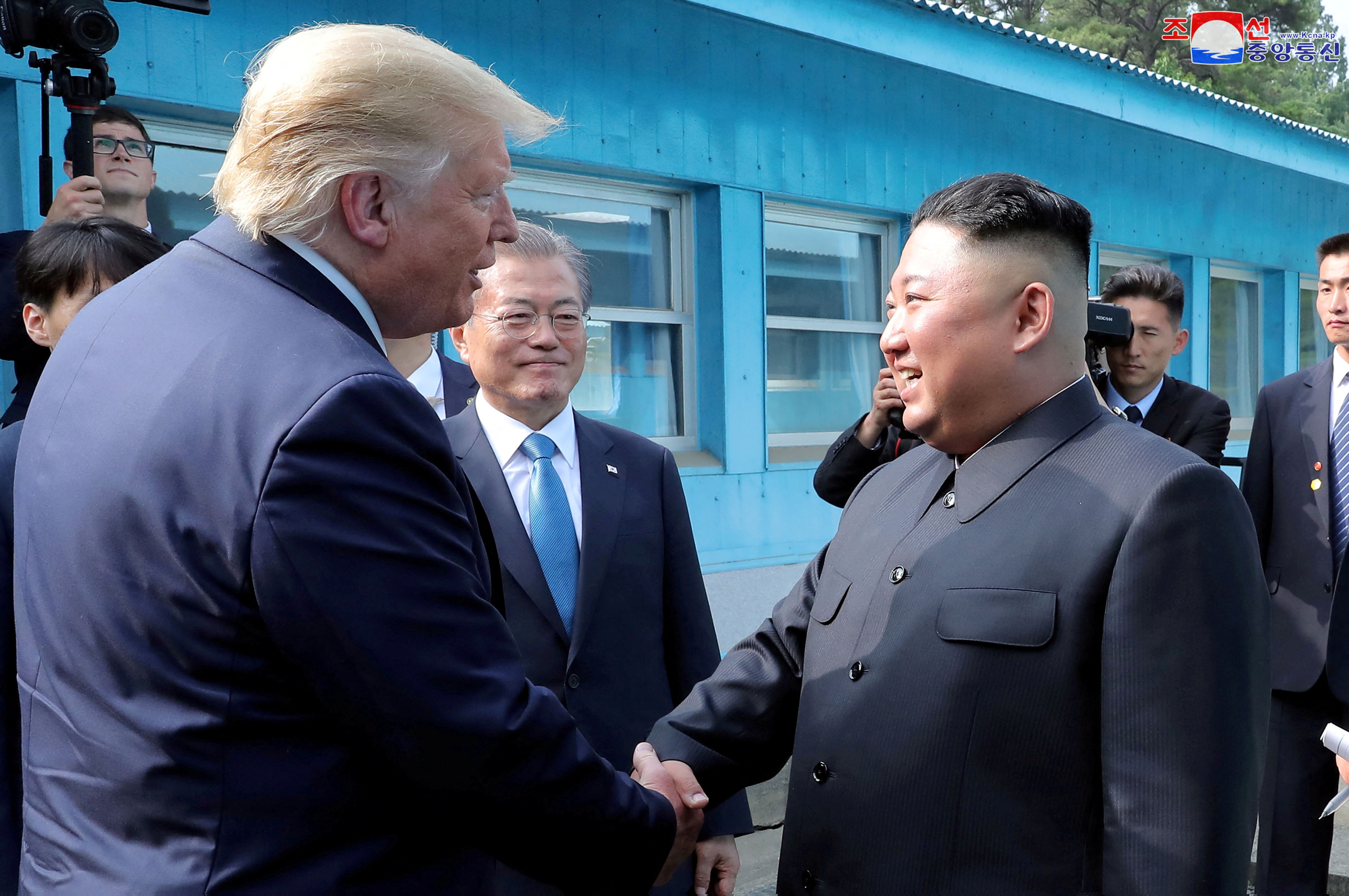 image Trump is receptive to contacts with North Korean leader, White House says