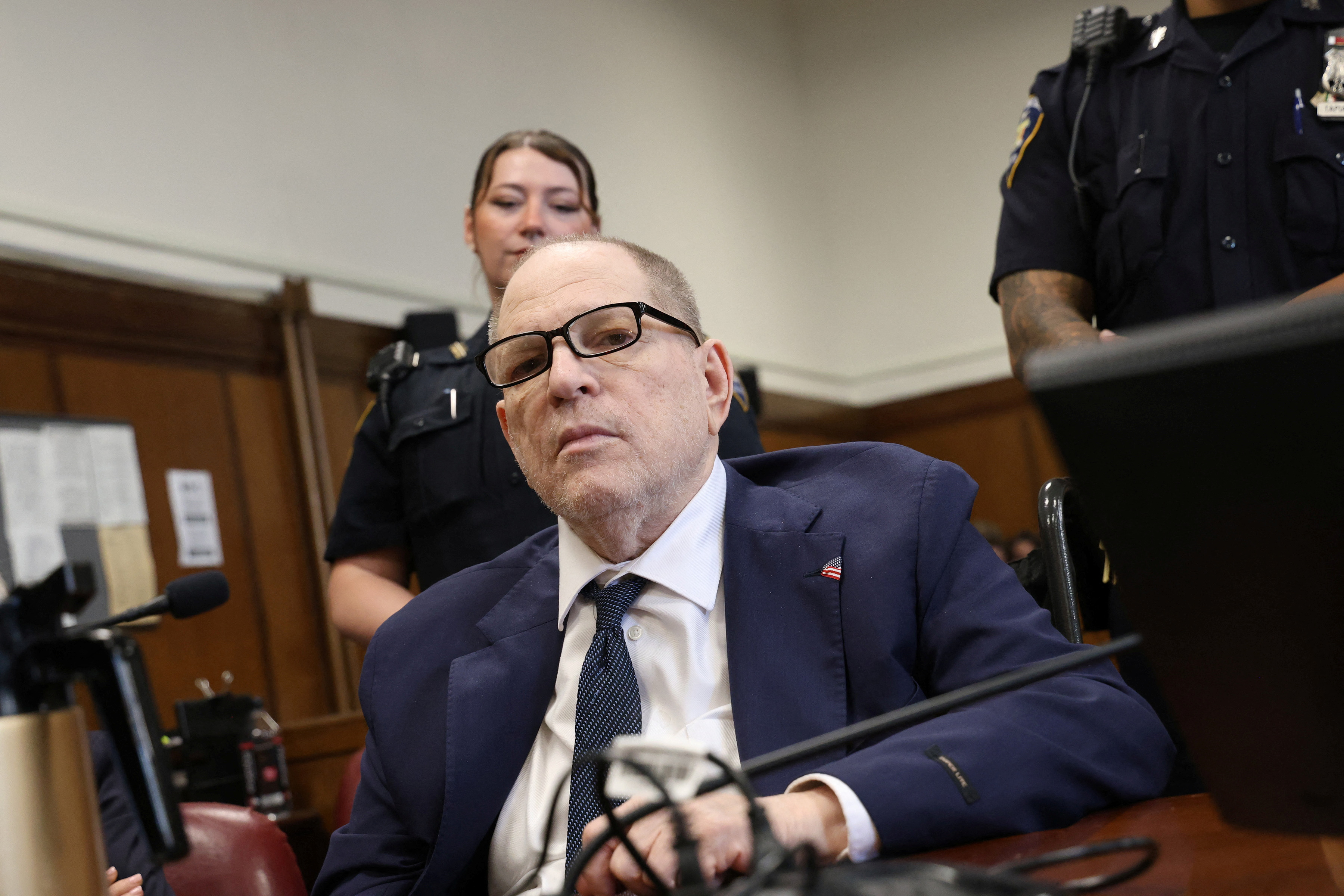 image Harvey Weinstein judge declares mistrial on rape charge, third sex crimes trial planned