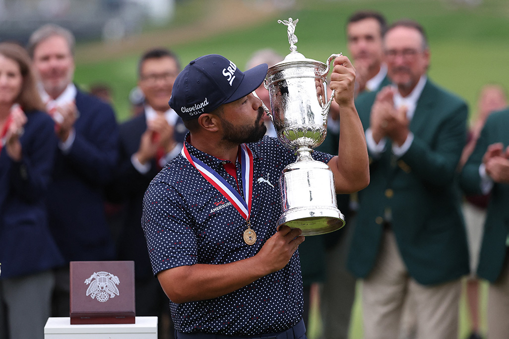 cover Spaun caps rainy US Open with monster putt for first major title