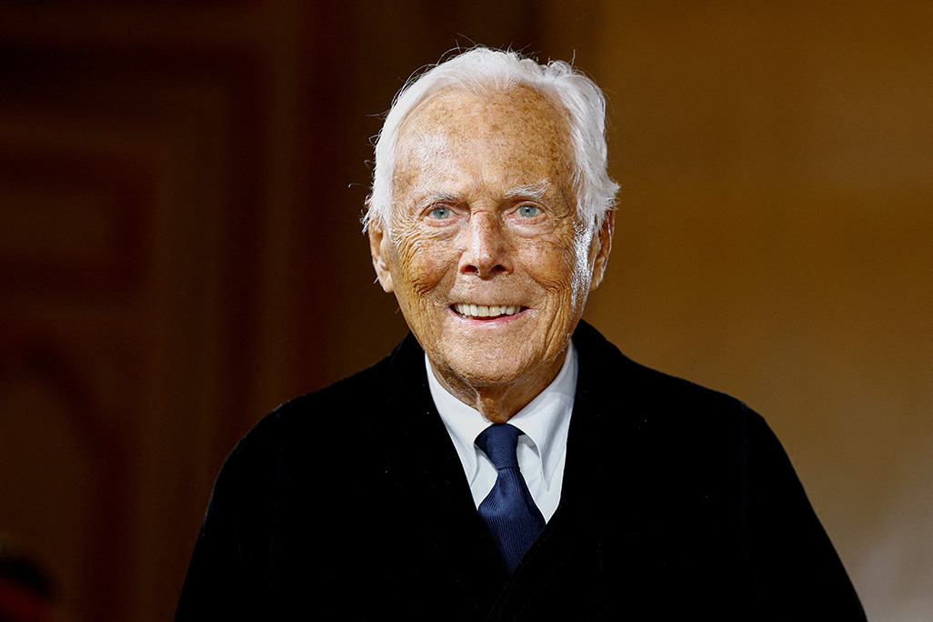 cover &#8216;Recovering&#8217; Giorgio Armani to miss fashion show for first time in his career