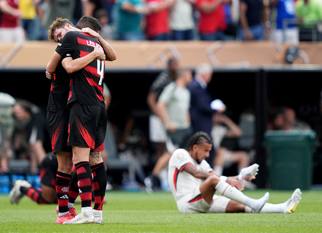 cover Flamengo fight back to stun Chelsea 3-1 in Club World Cup