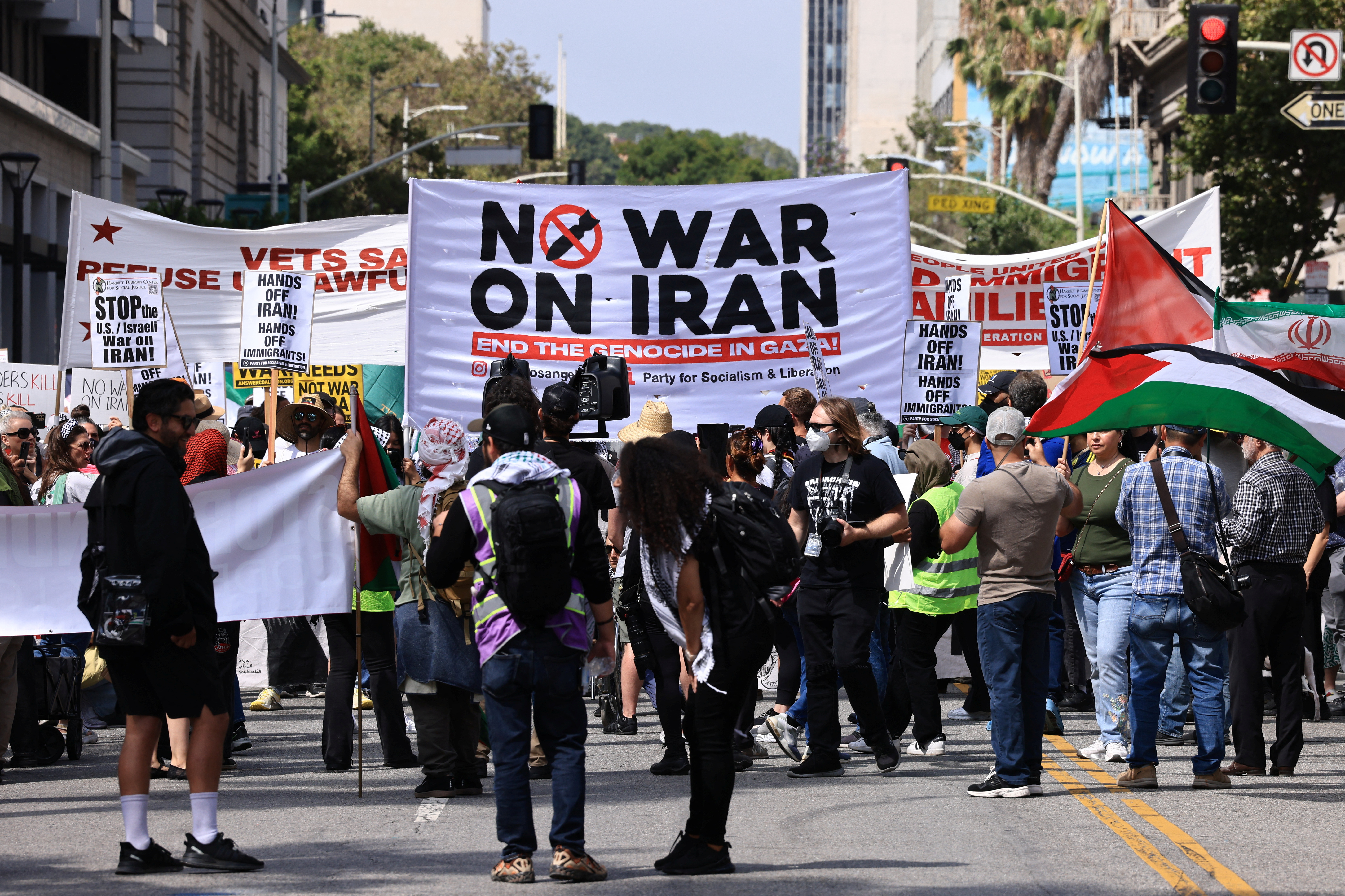 cover US forces bomb Iran nuclear sites, Trump says Fordow gone