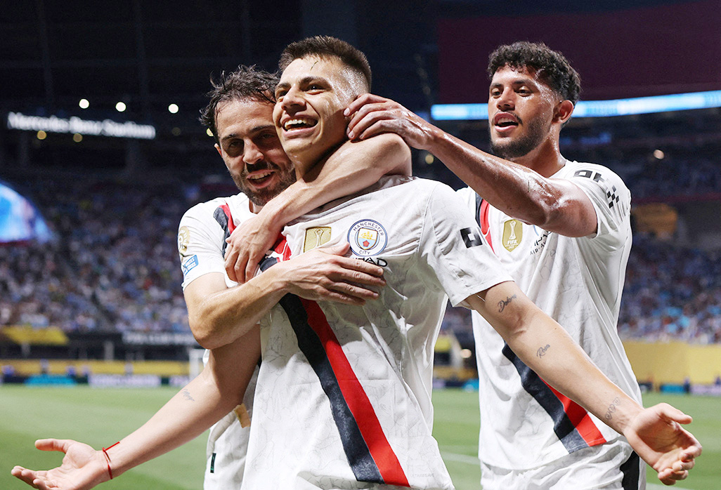 cover Man City down Al-Ain 6-0 to reach Club World Cup knockout stage with Juve