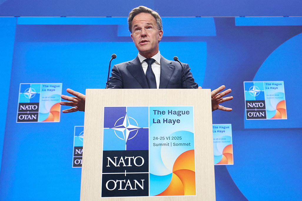 cover Nato summit aims to focus on Trump&#8217;s spending goal but Iran looms large