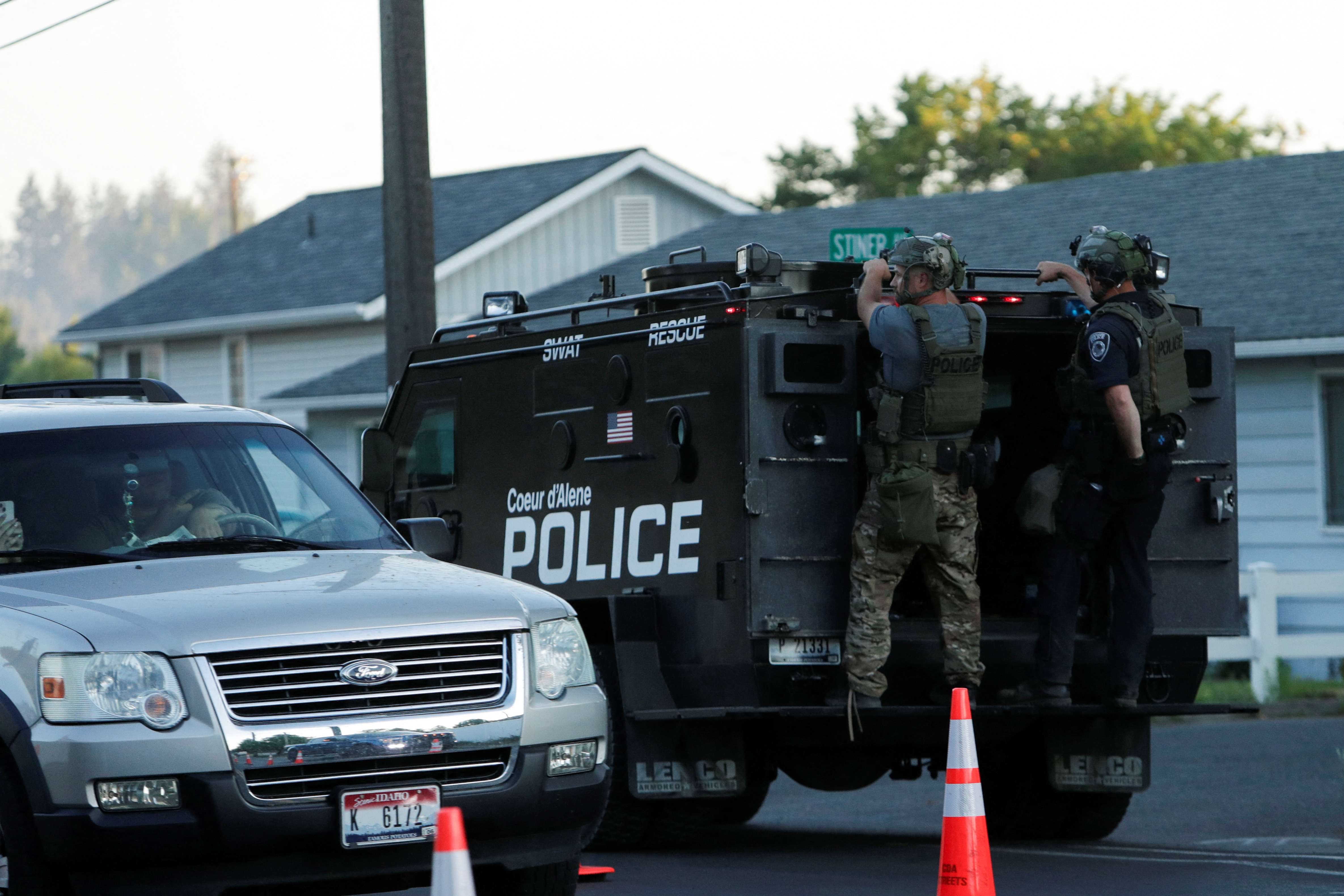 cover Two firefighters killed in Idaho shooting, shelter in place lifted