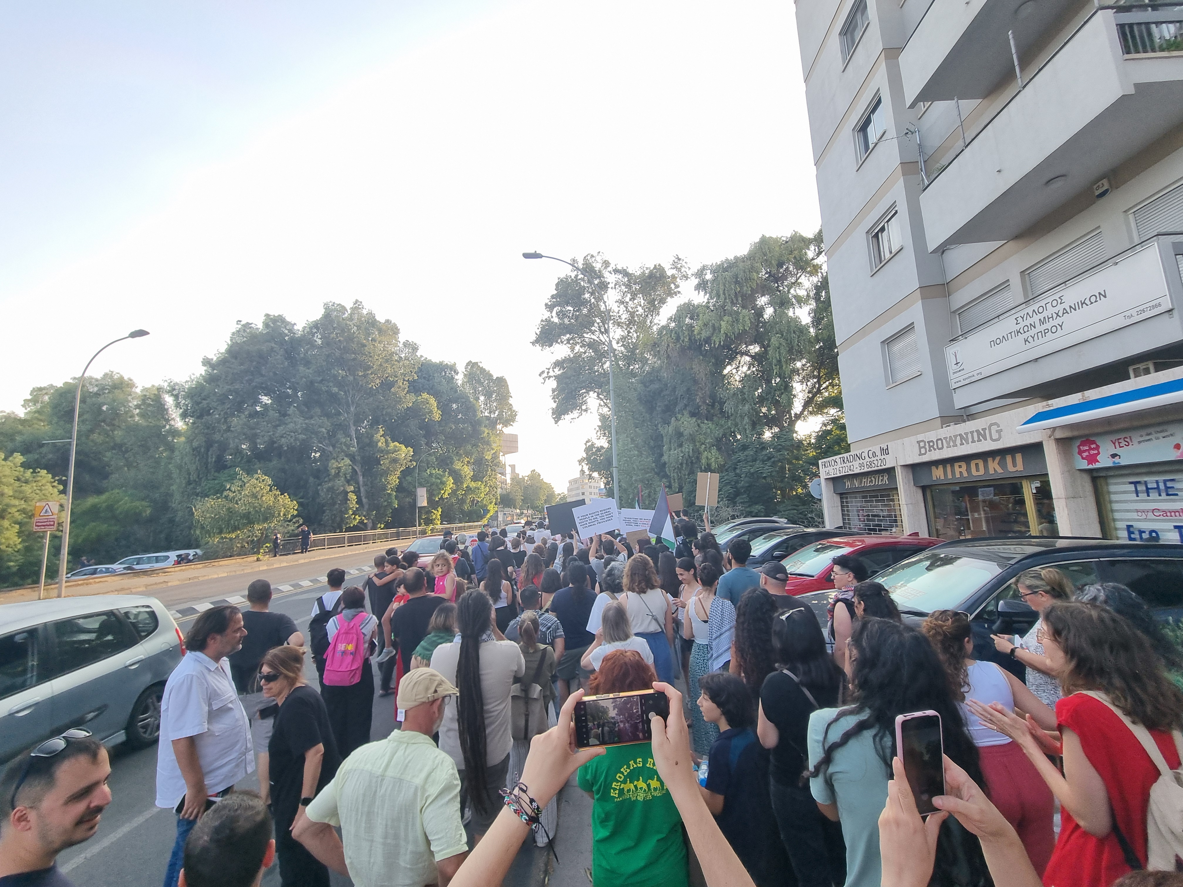 image Protest held in Nicosia against Freedom Flotilla ‘abduction’