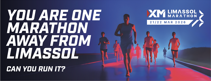 cover XM warms up for 2026 Limassol Marathon with creative billboard campaign