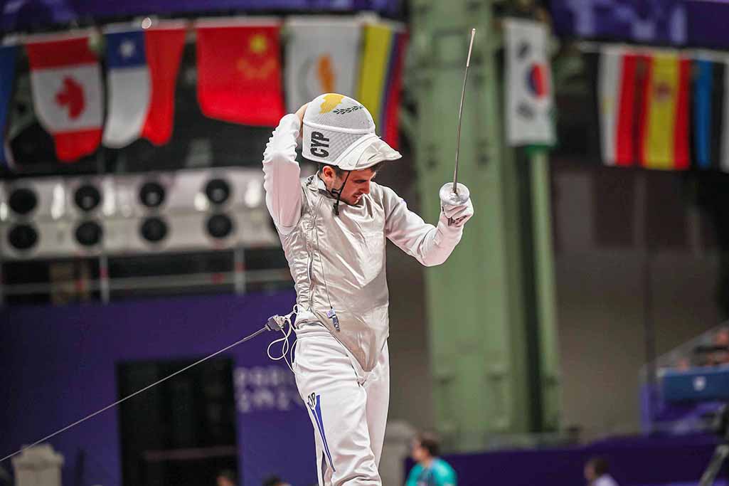 cover Tofalides &#8216;proud&#8217; to represent Cyprus at European Fencing Championships