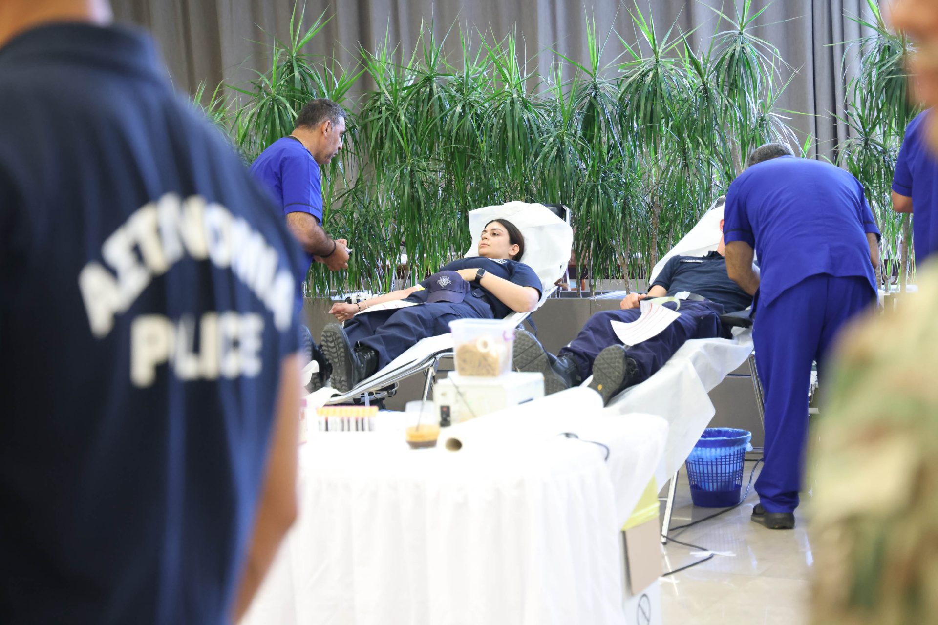 image Presidential palace hosts blood donation drive for World Blood Donor Day