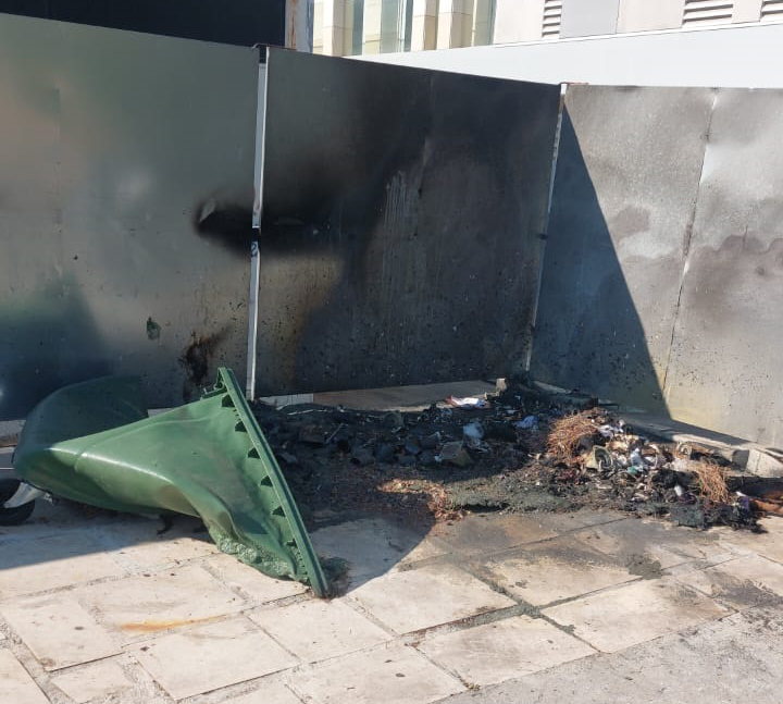 image Limassol bin fires spark safety fears
