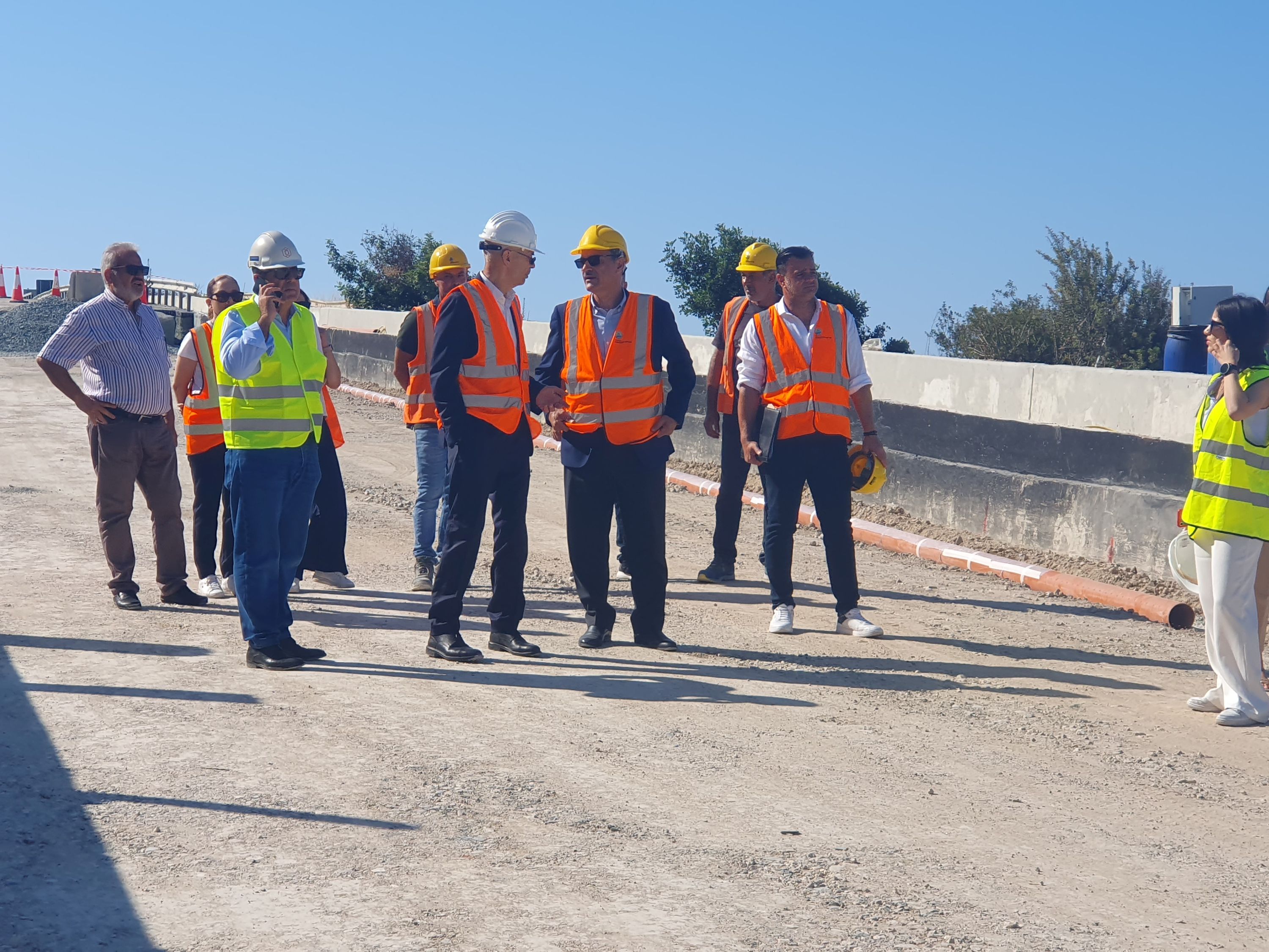 cover Work on road to Aphrodite’s Rock ‘to be completed by end of July’