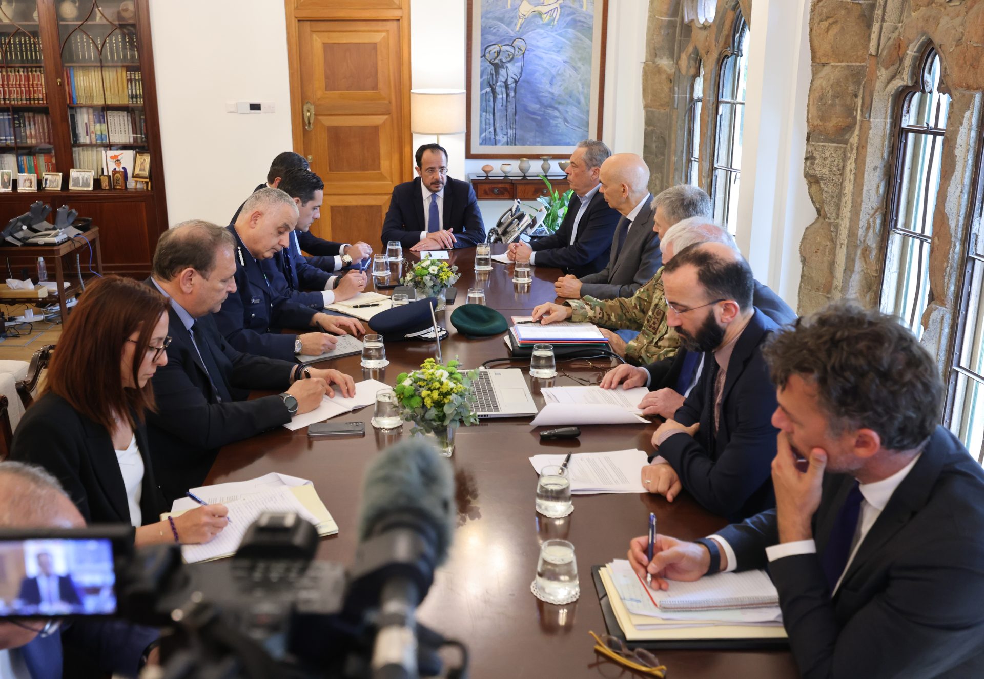 image President stresses security, distances Cyprus from Israel-Iran conflict