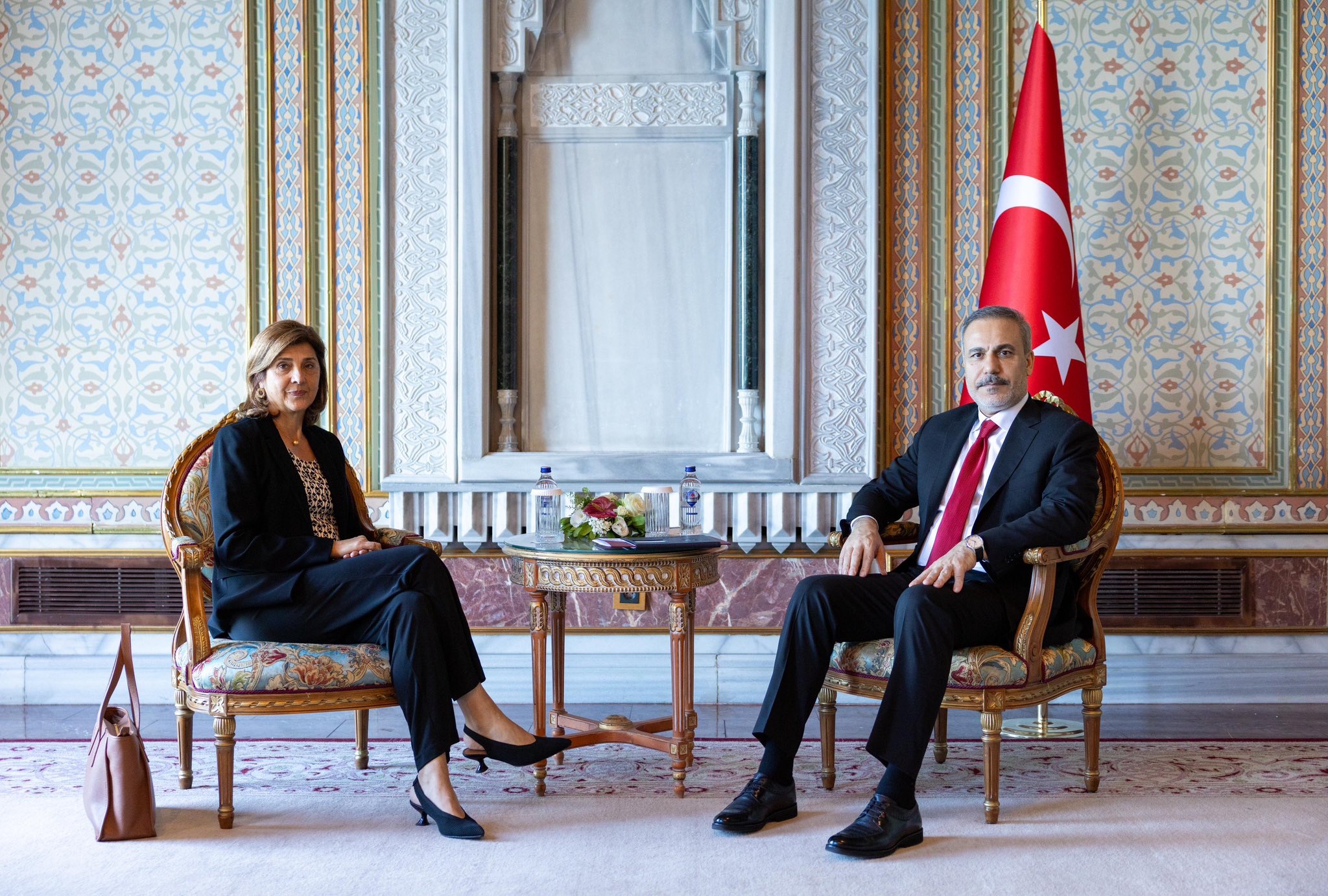 image Holguin met Turkish Foreign Minister Fidan in Istanbul