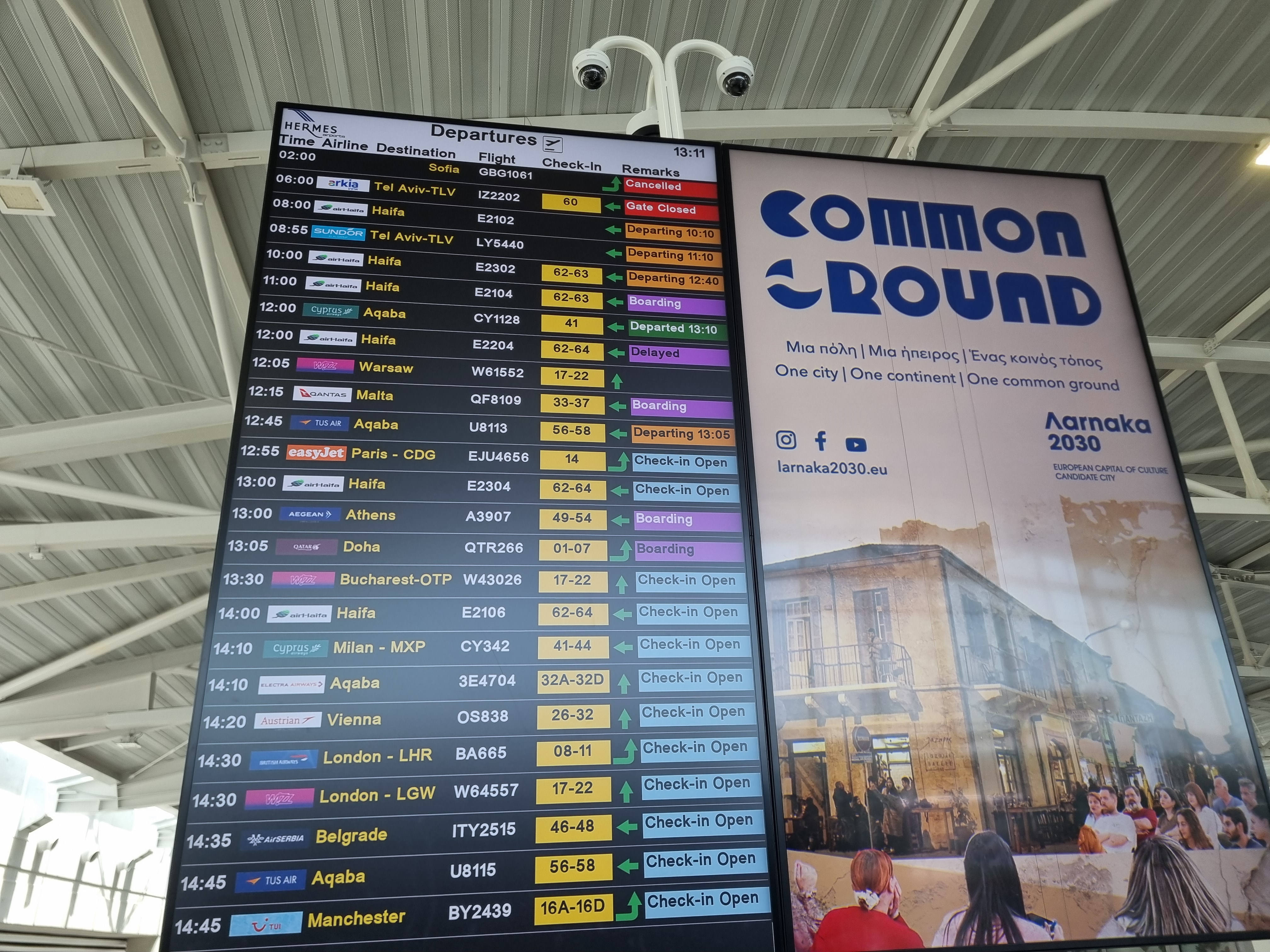 cover Emergency flights to Israel resume from Larnaca after earlier cancellations