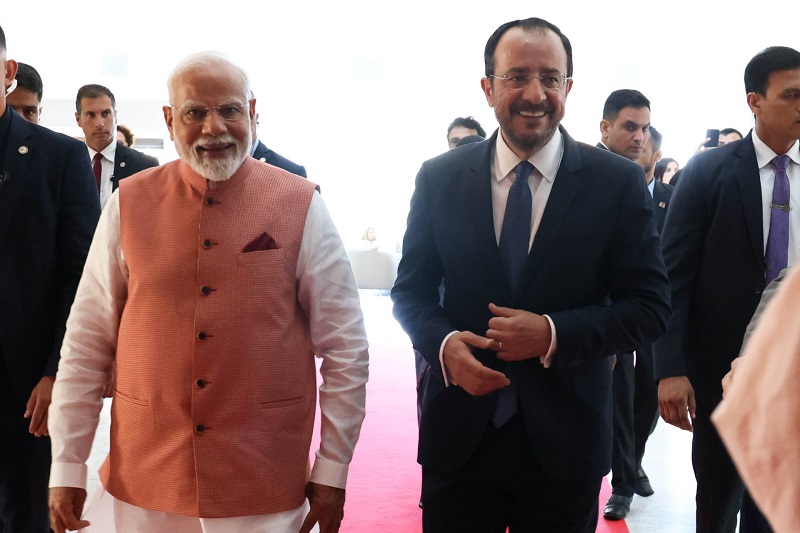 cover Parklane hosts historic visit to Cyprus by Indian Prime Minister