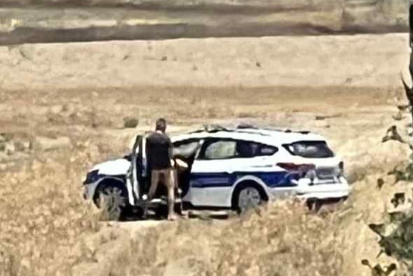 cover Police officers suspended over viral sex video in patrol car