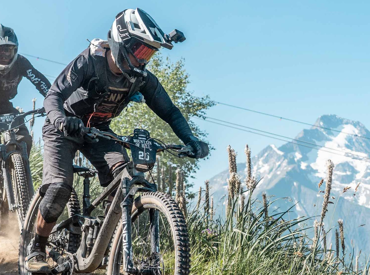 image Cyprus cyclist battles injury to complete Mountain of Hell race