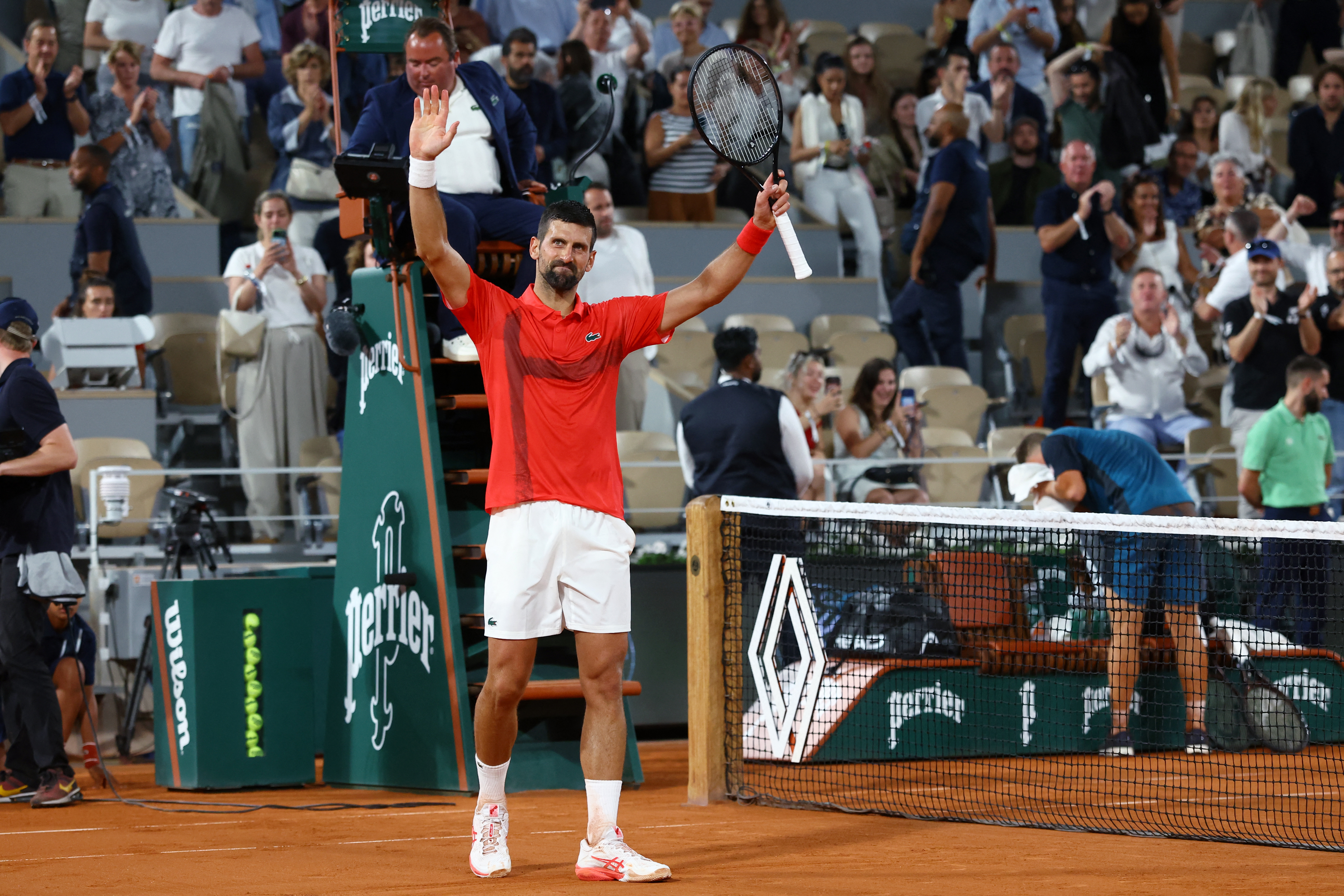 cover Djokovic seeks landmark 100th win at French Open