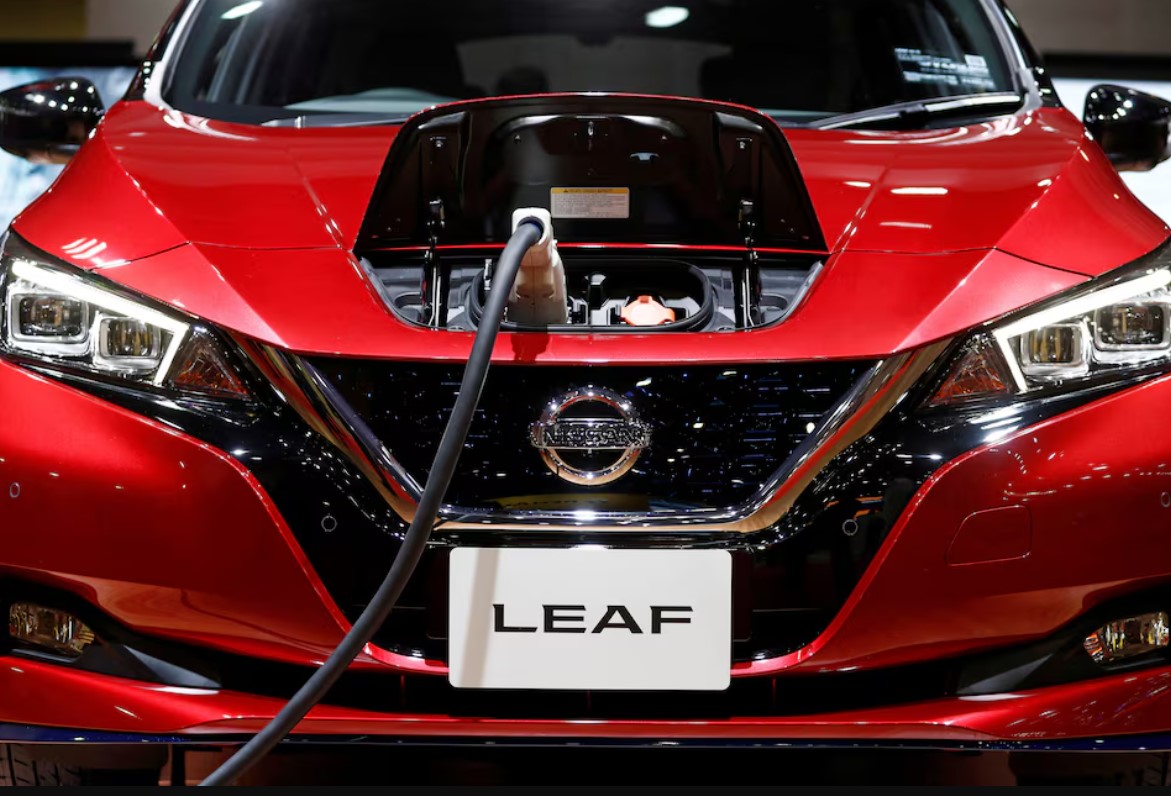 cover Nissan launches new Leaf in push to revive its electric mojo