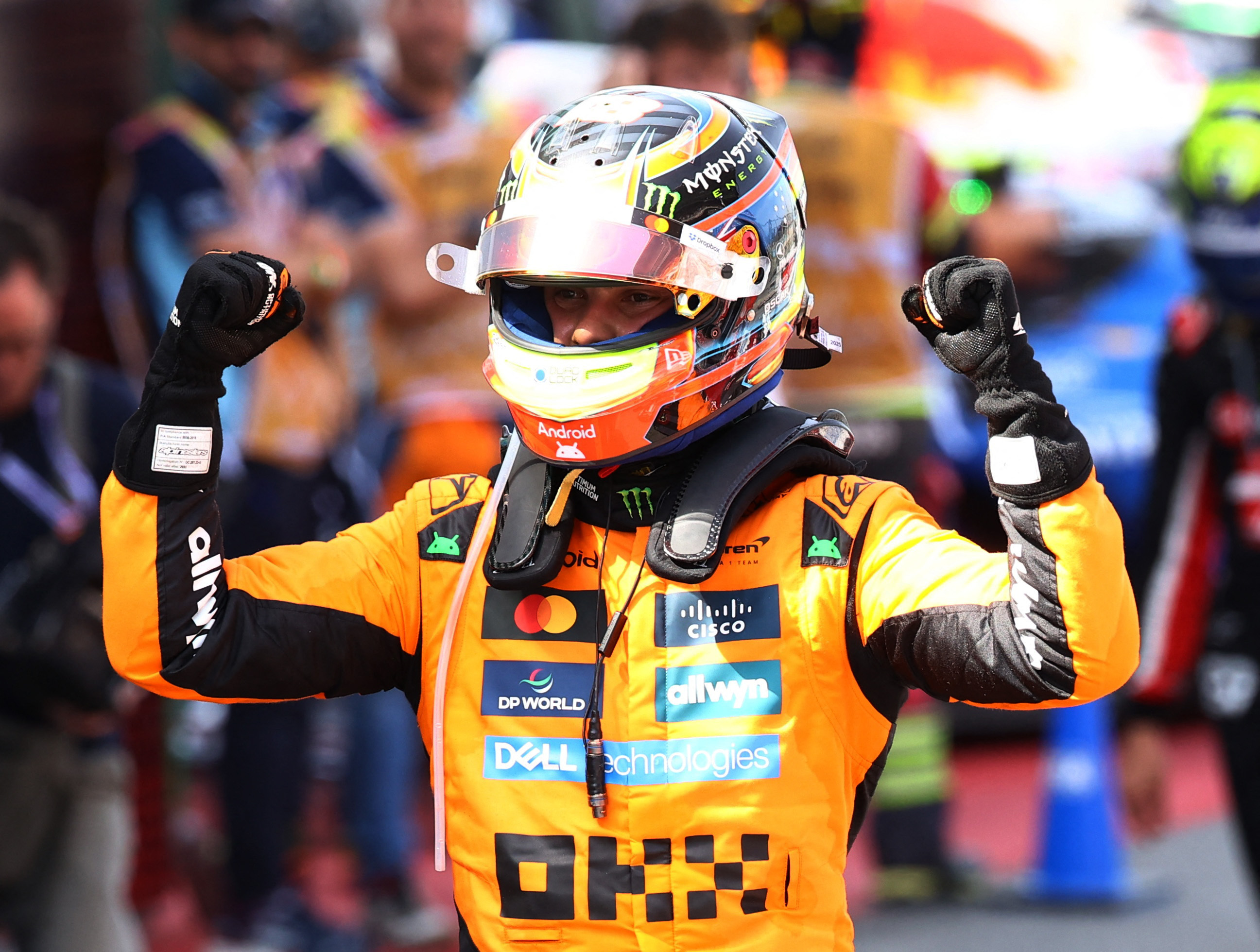cover Piastri wins in Spain with McLaren one-two