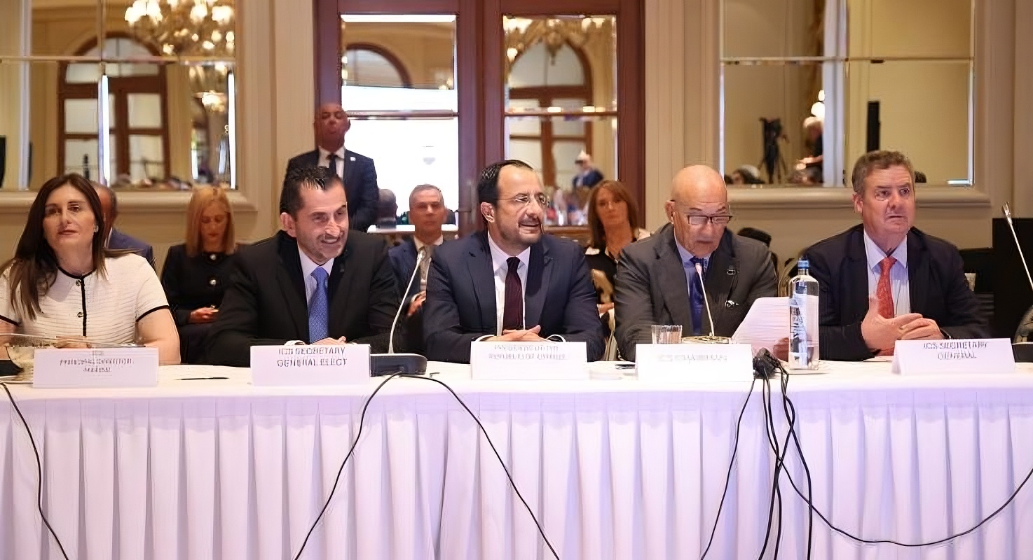 cover President hails Cyprus’ maritime growth, invites ICS to Cyprus for 2026